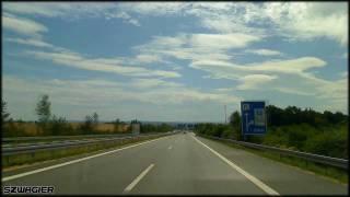 272 - Germany - Poland. A4 E40 - Görlitz - Jędrzychowice. Border Crossing [HD]