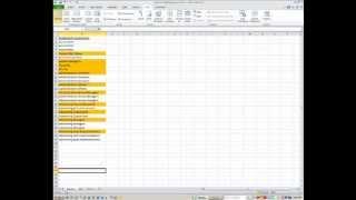 Excel:  How to highlight values when they change