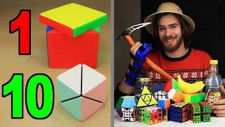 A Non-Cuber Ranks my CRAZIEST Puzzles!