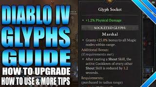 Diablo 4 Glyph Guide - Where To Find, How To Use & Range Explained