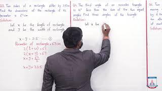 Class 9 - Mathematics - Chapter 1 - Lecture 11 - Exercise 1.6 (Q2-6) - Allied Schools