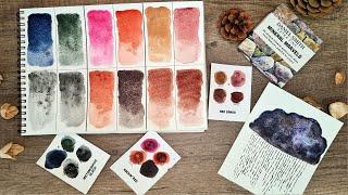 Cozy Daniel Smith Primatek Watercolor Swatching (& Mini Sketchbook Tour)