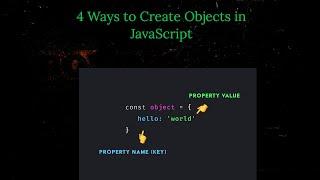 4 Ways to Create Objects in JavaScript