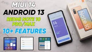 OFFICIAL Redmi Note 10 Pro Miui 14 Android 13 Update Here || Redmi Note 10 Pro Max Miui 14.0.1.0