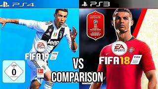 FIFA 19 PS4 Vs FIFA 18 PS3