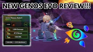 NEW GENOS EVO REVIEW SECRETLY OP!!! - Anime Last Stand !