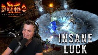 Insane Single Stream Luck - I Finally Found It !!!!  Diablo 2 Resurrected