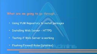 Install Basic Web Server (HTTPD) on Linux System (REDHAT 6)