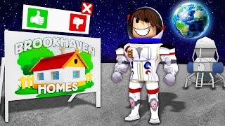 HOW to go TO THE MOON in BROOKHAVEN!
