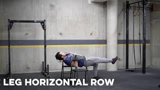 One Leg Horizontal Row