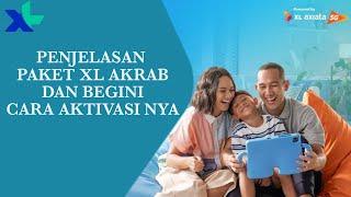 Apa itu Paket XL Akrab Bagai Mana Cara Daftar nya‼️