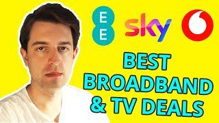 3 Best Broadband And TV Deals UK - Sky vs EE vs Vodafone