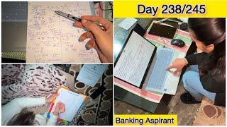 Day 238/245 Study Daily With Consistency ||Banking Aspirant||