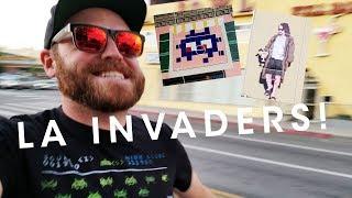 Space Invader Hunting in Los Angeles 