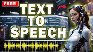 BEST Free Text To Speech AI Software 2023