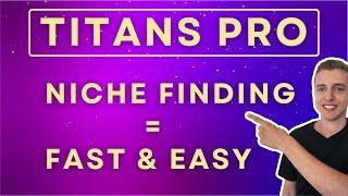 Titans Pro - NEW Amazon Niche & keyword Research Tool with Est Search Volume & More