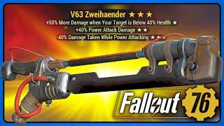 Fallout 76: V63 Zweihaender - The Best Classic Melee Weapon.