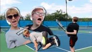 The Real Lives Of Rebecca and Caitlyn: Tennis - it’s just Luke (Revived Video)