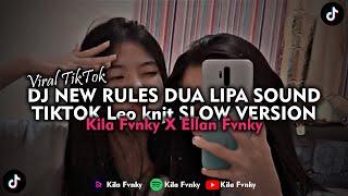 DJ NEW RULES DUA LIPA SOUND TIKTOK Leo knjt SLOW VERSION