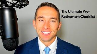 The Ultimate FERS Retirement Checklist at 10, 5, 3, and 1 Years from Retirement