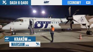 LOT Polish Airlines | Economy | Kraków - Warsaw [Flight review]