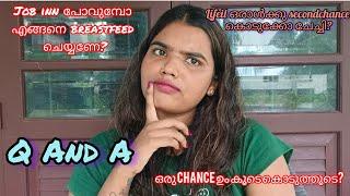 Lifeil ഒരാൾക്കു secondchance കൊടുക്കണോ Q and A session ️