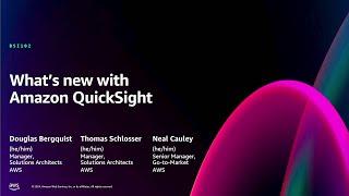 AWS re:Invent 2024 - What’s new with Amazon QuickSight  (BSI102)