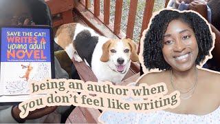 Writing Vlog: Being an Author When You Don't Feel Like Writing