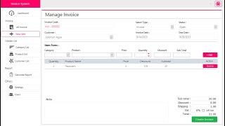 How Build Invoce Management System In MS ACCESS.