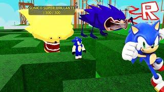 SONIC SE ENFRENTA A SHIN SONIC EN ROBLOX!  SONIC VS SHIN SONIC