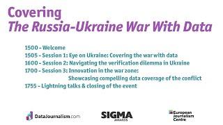 Covering the Russia-Ukraine war with data