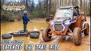 Slick + Sloppy Georgia Clay in Durhamtown - Feature Length Trail Ride - SXS/UTV Trail Vlog 014