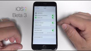 iOS 9 Beta 3 - What's New