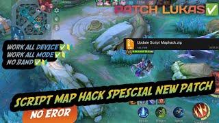 NEW! SPECIAL SCRIPT MAP HACK ONLY NO BAND | PATCH TERBARU 2025 | MOBILE LEGENDS