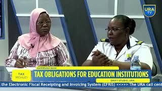 TAX OBLIGATIONS FOR EDUCATION INSTITUTIONS PART ONE