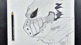 Anime drawing | how to draw izuku midoriya step-by-step