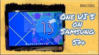 *One UI 5* Samsung tab S7/S7+ Update Quick view | Android 13