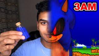 Do Not Order The SONIC POTION From The DARK WEB At 3AM! *Turned Into SONIC.EXE*