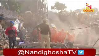 Three storey building collapses in Mohali: Rescued Operation Underway | NandighoshaTv