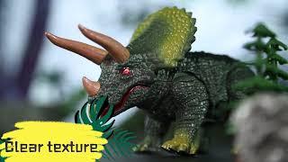 Jurassic Simulation Model IR RC Dinosaur Robot Small Size T-rex