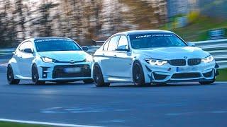 EPIC Nürburgring TRACK BATTLES on the LIMIT! *INSANE DRIVERS*