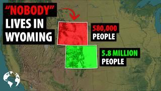 Why WYOMING Is "Empty" And COLORADO Is Not