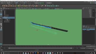 Maya Weapon constraints: Pt 1 Weapon setup