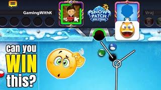 8 Ball Pool - Snow Patch Winstreak - 2nd Ring & Permafrost Cue Level Max - GamingWithK