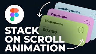 Sticky Scroll Animation in Figma | Tutorial for Beginners
