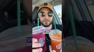 Starbucks Spicy Lemonade Refreshers…. TRASH or PASS