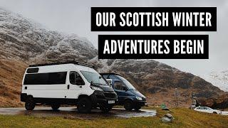 Our Scottish Winter Adventure Begins!