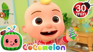 Christmas Cookies | CoComelon Sing Along Songs for Kids | Moonbug Kids Karaoke Time