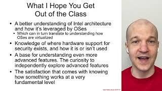 Class Intro - Architecture 2001: x86-64 OS Internals