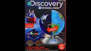 Discovery 2 in 1 Globe Light STEM #MINDBLOWN Unboxing : Jeremie